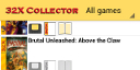 Sega 32X Collector for Android and J2ME