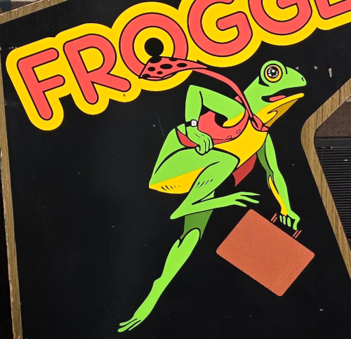 Frogger art