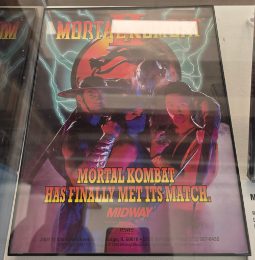 Mortal Kombat 2 sign