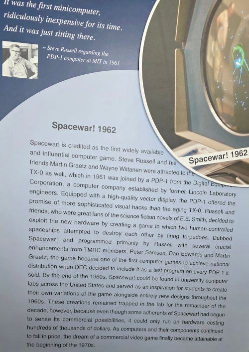 History of games - Space War