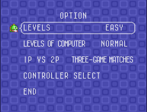 Bust-A-Move: Easy option
