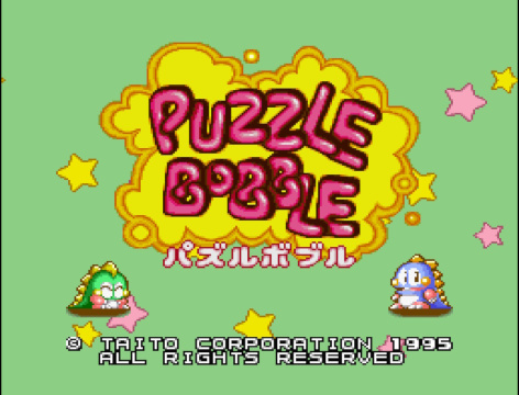 Puzzle Bobble: Title