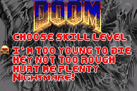 Difficulty options