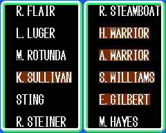 WCW Wrestling NES (NES, 1989)