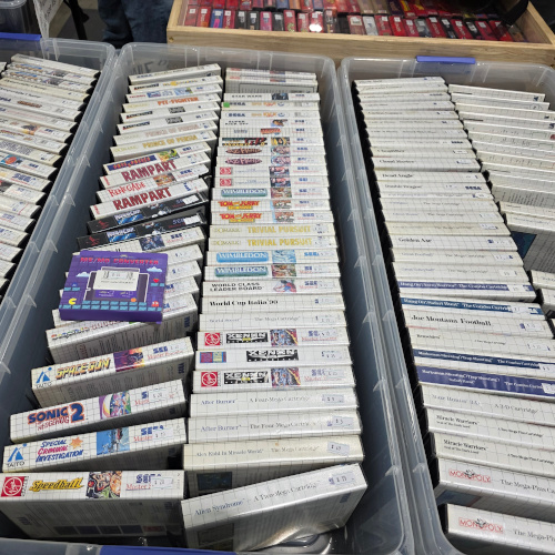 Master System games including imports