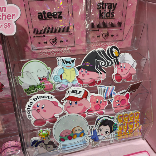 Kirby stickers