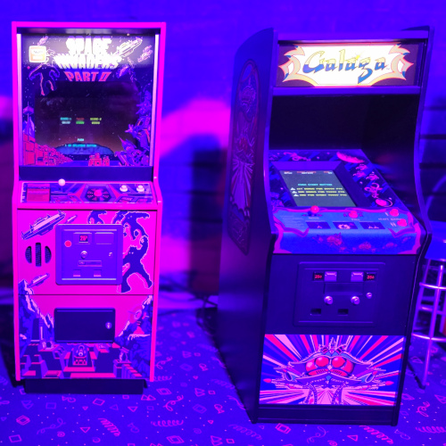 Mini Space Invaders and Galaga