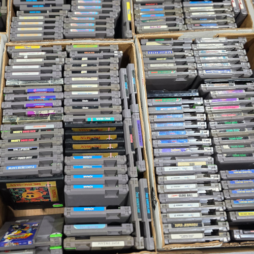Many NES games