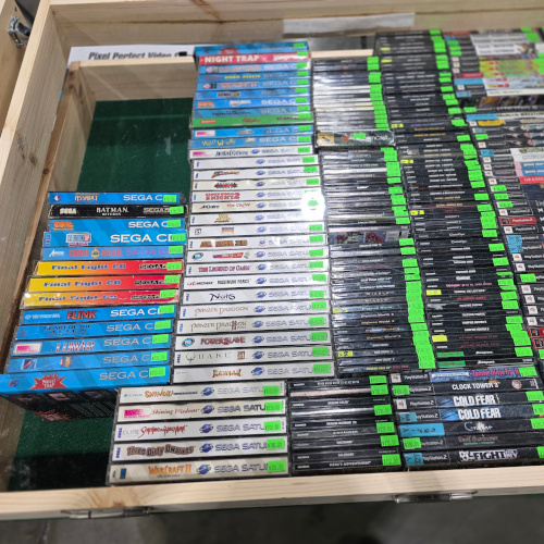 Saturn and Sega CD games