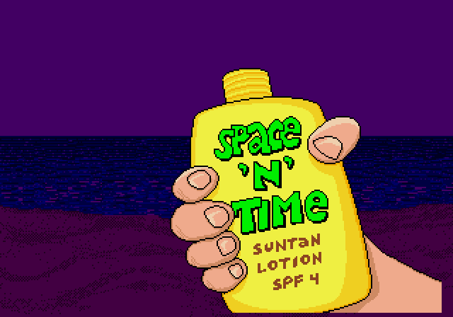 Normy's Beach Babe-o-Rama: Time travel suntan lotion
