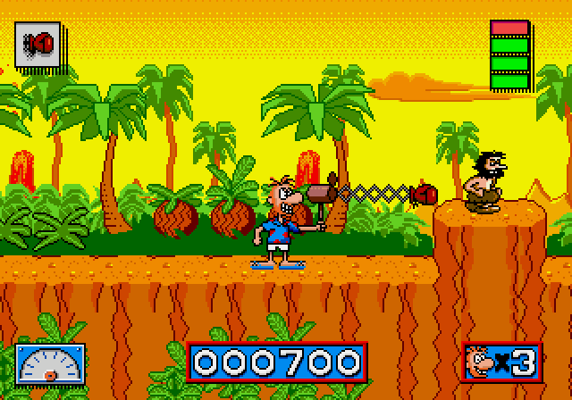 Normy's Beach Babe-o-Rama: Boxing glove weapon