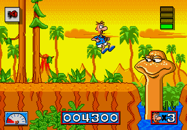 Normy's Beach Babe-o-Rama: Giant dinosaur