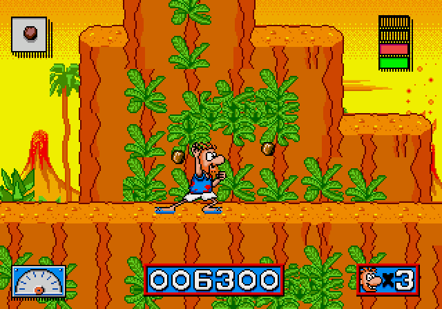 Normy's Beach Babe-o-Rama: Rock weapon