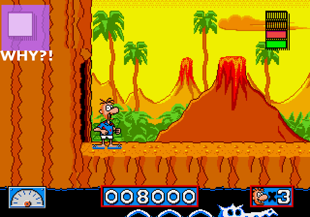 Normy's Beach Babe-o-Rama: Weapon is gone