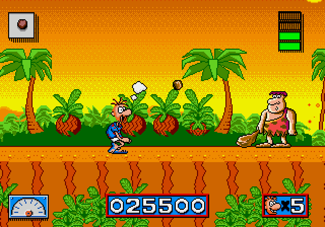 Normy's Beach Babe-o-Rama: Caveman boss