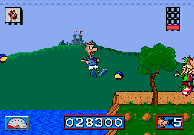 Normy's Beach Babe-o-Rama: Dash jump