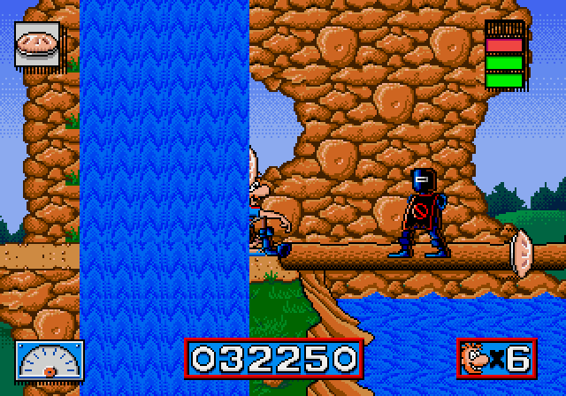 Normy's Beach Babe-o-Rama: Pie weapon