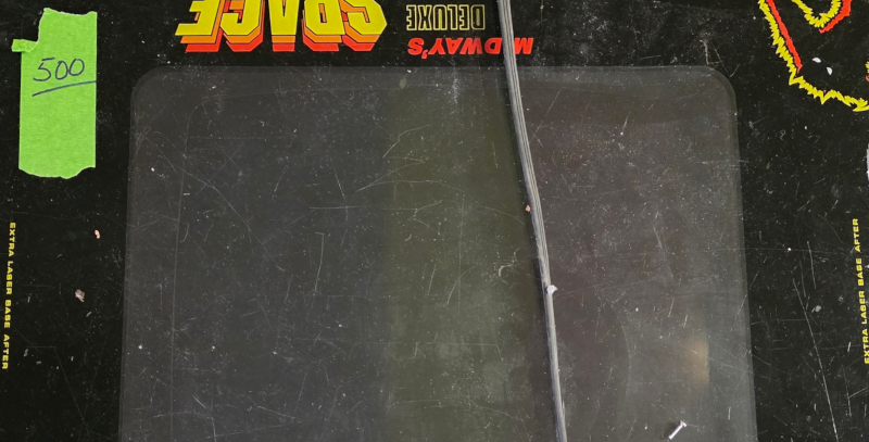 Space Invaders cocktail - enamel condition