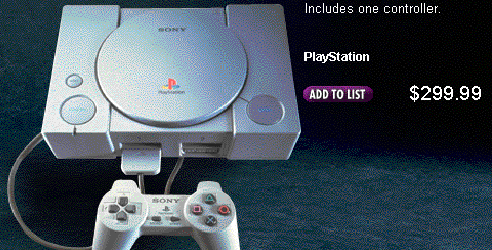 Electronics Boutique Spring 1996 CD: Sony PlayStation (page 1)
