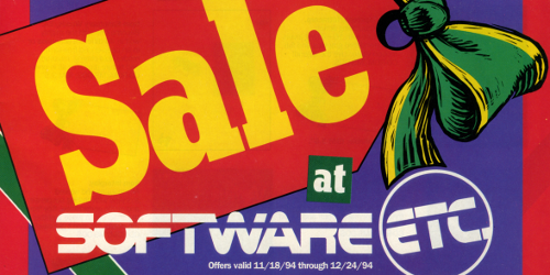 Software ETC. Christmas 1994 Catalog