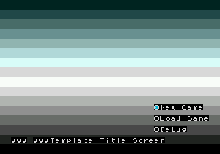 16-color gradient demo