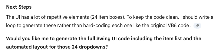 Initial analysis done