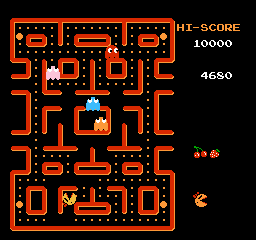 Ms. Pac-Man (NES - Namco version)