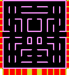 Super Pac-Man - crunched to 208x224