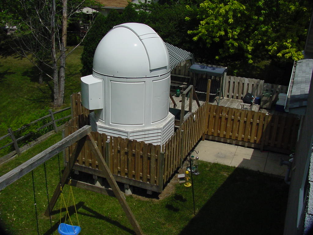 Outside - aerial view