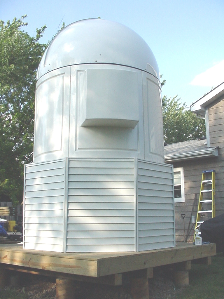 Outside - dome back side