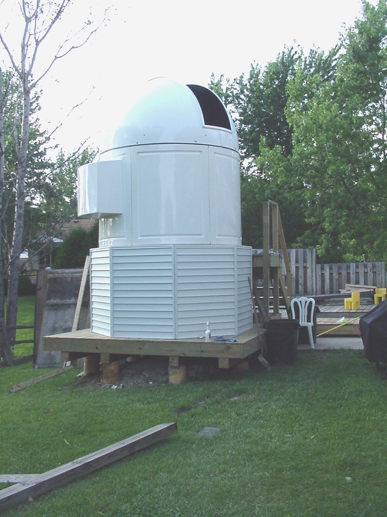 Outside - dome side