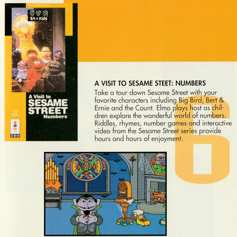 A Visit to Sesame Street: Numbers