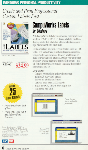 Page 8 - CompuWorks Labels