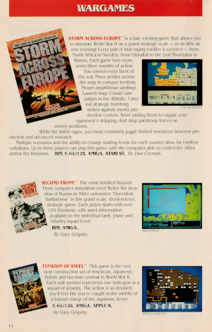 War simulation games