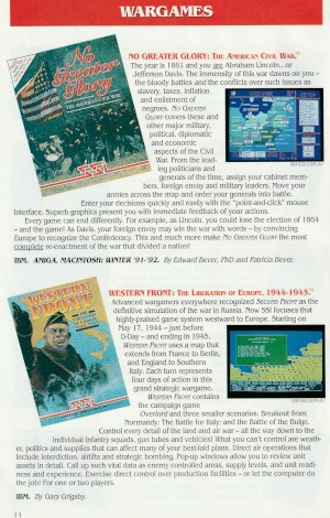 War simulation games